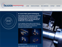 Tablet Screenshot of inauen-ag.ch